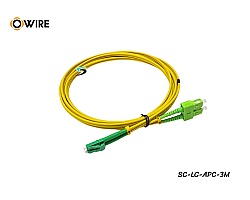 Patch Cord SC-LC (APC) SM Duplex ยาว 3 เมตร