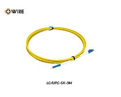 Patch Cord LC-LC (UPC) SM Simplex ยาว 3 เมตร