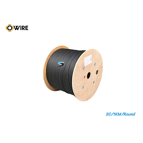 สายไฟเบอร์ออฟติก FIG.8 2C SM OWIRE ยาว 1000 เมตร