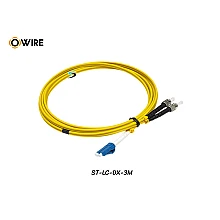 Patch Cord ST-LC (UPC) SM Duplex ยาว 3 เมตร