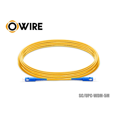 Patch Cord SC-SC (UPC) SM Simplex ยาว 5 เมตร