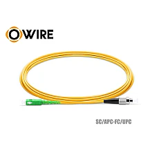 Patch Cord SC/APC-FC/UPC SM Simplex ยาว 1 เมตร