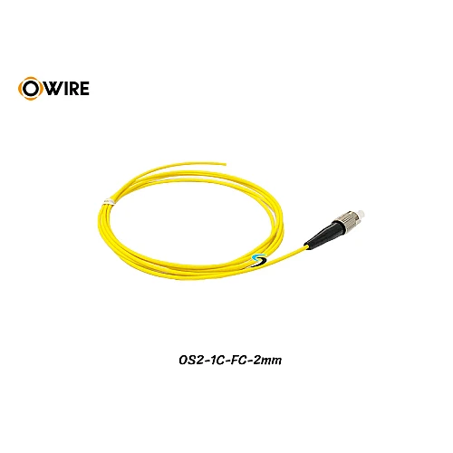 Pigtail 1 Core FC/UPC SM 2.0mm ยาว 1.5 เมตร